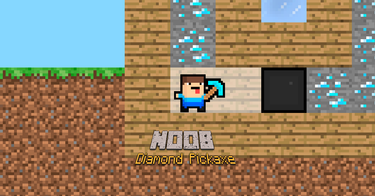 Noob Diamond Pickaxe